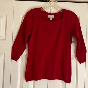 Ann Taylor Loft 3/4 sleeve sweater